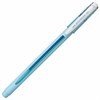 Ручка шариковая масляная с грипом UNI "JetStream", СИНЯЯ, корпус бирюзовый, линия 0,35 мм, ш/к 03743 - фото 2585510