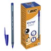 Ручка шариковая BIC "Cristal Exact", СИНЯЯ, корпус тонированный, узел 0,7 мм, линия письма 0,28 мм, 992605 - фото 2585545