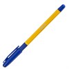 Ручка шариковая с грипом STAFF "Basic BP-14 Orange", СИНЯЯ, узел 0,7 мм, линия письма 0,35 мм, 143747 - фото 2585561