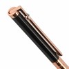 Ручка подарочная шариковая GALANT "ASTRON", корпус черный с золотом, детали золотистые, узел 0,7 мм, синяя, 143525 - фото 2585687