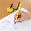 Ручка шариковая настольная BRAUBERG "SMILE", СИНЯЯ, корпус желтый, узел 0,7 мм, линия письма 0,35 мм, 143376 - фото 2585833