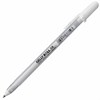 Ручка гелевая БЕЛАЯ, SAKURA (Япония) "Gelly Roll", узел 0,8 мм, линия письма 0,4 мм, XPGB#50 - фото 2585886