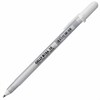 Ручка гелевая БЕЛАЯ, SAKURA (Япония) "Gelly Roll", узел 1 мм, линия письма 0,5 мм, XPGB10#50 - фото 2585904