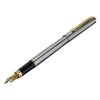Ручка подарочная перьевая BRAUBERG "Maestro", СИНЯЯ, корпус серебристый с золотистыми деталями, 143469 - фото 2585966