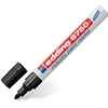 Маркер-краска лаковый (paint marker) EDDING 8750, ЧЕРНЫЙ, 2-4 мм, круглый наконечник, алюминиевый корпус, E-8750/1 - фото 2585985