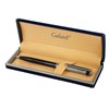 Ручка подарочная шариковая GALANT "ACTUS", корпус серебристый с черным, детали хром, узел 0,7 мм, синяя, 143518 - фото 2586043