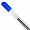 Ручка шариковая масляная MUNHWA "Option", СИНЯЯ, узел 0,5 мм, линия 0,3 мм, OP-02 - фото 2586282