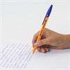 Ручки шариковые BRAUBERG "ULTRA ORANGE", СИНИЕ, НАБОР 10 штук, корпус оранжевый, узел 0,7 мм, 143571 - фото 2586382