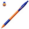Ручка шариковая автоматическая с грипом ERICH KRAUSE "R-301 Orange", СИНЯЯ, 1,0 мм, линия письма 0,5 мм, 46762 - фото 2586531