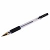 Ручка гелевая с грипом BRAUBERG "EXTRA GT GLD", ЧЕРНАЯ, стандартный узел 0,5 мм, линия 0,35 мм, 143919 - фото 2586669