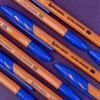 Ручки шариковые BRAUBERG "ULTRA ORANGE", СИНИЕ, НАБОР 10 штук, корпус оранжевый, узел 0,7 мм, 143571 - фото 2586726