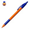 Ручка шариковая автоматическая с грипом ERICH KRAUSE "R-301 Orange", СИНЯЯ, 1,0 мм, линия письма 0,5 мм, 46762 - фото 2587052