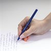 Ручка стираемая гелевая STAFF "Manager" EGP-656, СИНЯЯ, прорезиненный корпус, линия письма 0,35 мм, 143656 - фото 2587101