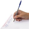Ручки шариковые НАБОР 4 ЦВЕТА STAFF "Basic Budget BP-02", письмо 500 м, длина корпуса 13,5 см, линия письма 0,5 мм, 143762 - фото 2587440