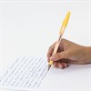 Ручка шариковая ЮНЛАНДИЯ "SPOTS", синяя, SOFT TOUCH покрытие, узел 0,7 мм, линия письма 0,35 мм, 143733 - фото 2587575