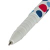 Ручка шариковая BRAUBERG SOFT TOUCH GRIP "DOTS", СИНЯЯ, мягкое покрытие, ассорти, узел 0,7 мм, 143722 - фото 2587733
