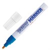 Маркер-краска лаковый (paint marker) MUNHWA, 4 мм, СИНИЙ, нитро-основа, алюминиевый корпус, PM-02 - фото 2588186