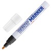 Маркер-краска лаковый (paint marker) MUNHWA, 4 мм, ЧЕРНЫЙ, нитро-основа, алюминиевый корпус, PM-01 - фото 2588188