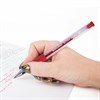 Ручка гелевая с грипом BRAUBERG "EXTRA GT", КРАСНАЯ, стандартный узел 0,5 мм, линия 0,35 мм, 143920 - фото 2588195