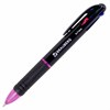 Ручка многоцветная шариковая автоматическая MULTICOLOR 4 ЦВЕТА, 0,7 мм, корпус ассорти, BRAUBERG, 143936 - фото 2588333