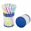 Ручка шариковая BRAUBERG SOFT TOUCH STICK "PASTEL" СИНЯЯ, мягкое покрытие, корпус ассорти, узел 0,7 мм, 143698 - фото 2589177