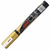 Маркер меловой UNI Chalk, 1,8-2,5 мм, ЗОЛОТОЙ, влагостираемый, для гладких поверхностей, PWE-5M GOLD - фото 2594076