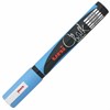 Маркер меловой UNI Chalk, 1,8-2,5 мм, ГОЛУБОЙ, влагостираемый, для гладких поверхностей, PWE-5M L.BLUE - фото 2594092