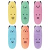 Текстовыделитель мини BRAUBERG KIDS "CUTE CATS PASTEL", АССОРТИ В ПЛАСТИКОВОЙ БАНКЕ, линия 1-5 мм, 152434. - фото 2594367