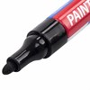 Маркер-краска лаковый EXTRA (paint marker) 4 мм, НАБОР 2 цвета, БЕЛЫЙ/ЧЕРНЫЙ, УСИЛЕННАЯ НИТРО-ОСНОВА, BRAUBERG, 151998 - фото 2594483
