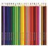 Карандаши цветные BRAUBERG "Морские легенды", 24 цвета, заточенные, картонная упаковка с блестками, 180561 - фото 2595768