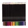 Карандаши цветные BRAUBERG "Artist line", 24 цвета, черный корпус, заточенные, высшее качество, 180565 - фото 2595782