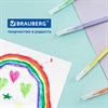 Фломастеры 6 неоновых + 6 пастельных, вентилируемый колпачок BRAUBERG "PREMIUM", картонная коробка, 152198 - фото 2596543