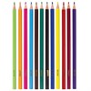 Карандаши цветные ПИФАГОР "ФЕЯ", 12 цветов, пластиковые, классические, заточенные, 181338 - фото 2596798