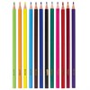 Карандаши цветные ПИФАГОР "ЗАМОК", 12 цветов, пластиковые, классические, заточенные, 181339 - фото 2596883