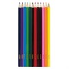 Карандаши цветные ПИФАГОР "БАБОЧКИ", 12 цветов, классические заточенные, 181351 - фото 2596971