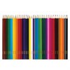 Карандаши цветные ПИФАГОР "БАБОЧКИ", 36 цветов, классические заточенные, 181354 - фото 2597097