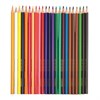 Карандаши цветные ГАММА "Мультики", 24 цвета, заточенные, трехгранные, картонная упаковка, 290122_24 - фото 2597312