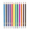 Карандаши цветные стираемые с ластиком ПИФАГОР "МАГИЯ", 12 цветов, пластиковые, 181574, 50 - фото 2597430