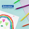 Фломастеры трехгранные 12 цветов, вентилируемый колпачок, BRAUBERG "PREMIUM", ПВХ-упаковка, 152193 - фото 2597518