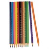 Карандаши цветные MAPED (Франция) "Pulse", 12 цветов, пластиковые, трехгранные, заточенные, европодвес, 862702 - фото 2597723