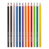 Карандаши цветные BRAUBERG PREMIUM, 12 цветов, шестигранные, грифель 3,3 мм, 181656 - фото 2597763