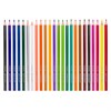 Карандаши цветные BRAUBERG PREMIUM, 24 цвета, пластиковые, трехгранные, грифель 3 мм, 181663 - фото 2598115
