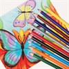 Карандаши цветные ПИФАГОР "ФЕЯ", 12 цветов, пластиковые, классические, заточенные, 181338 - фото 2598542