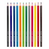 Карандаши цветные BRAUBERG PREMIUM, 12 цветов, пластиковые, трехгранные, грифель 3 мм, 181661 - фото 2598561