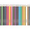 Карандаши цветные СУПЕРМЯГКИЕ ЮНЛАНДИЯ "ТРОПИКИ", 24 цвета, трехгранные, с РАСКРАСКОЙ, 181649 - фото 2598568