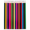 Карандаши цветные ПИФАГОР для девочек "БЫСТРЕЕ! ВЫШЕ! СИЛЬНЕЕ!", 18 цветов, классические, 181812 - фото 2598586