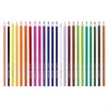 Карандаши цветные BRAUBERG PREMIUM, 24 цвета, пластиковые, шестигранные, грифель 3 мм, 181668 - фото 2598600