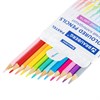 Карандаши цветные BRAUBERG PASTEL, 12 пастельных цветов, трёхгранные, грифель 3 мм, 181850 - фото 2599014