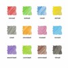 Карандаши цветные ЮНЛАНДИЯ "КАРНАВАЛ", 12 цветов, пластиковые, заточенные, трехгранный корпус, 181684 - фото 2599547