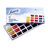 Краски акварельные художественные "Ладога", 24 цвета, кювета 2,5 мл, картонная коробка, 20411912 - фото 2599662